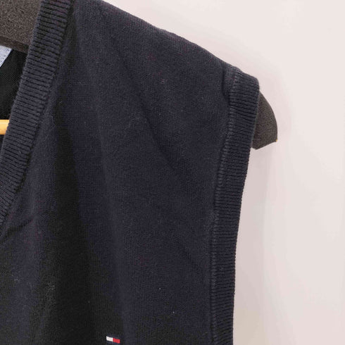 トミーヒルフィガー TOMMY HILFIGER コットンニットベスト レディース import:XXL