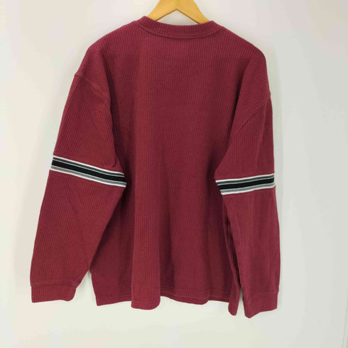 method ボーダー リブ カットソー メンズ import:XL