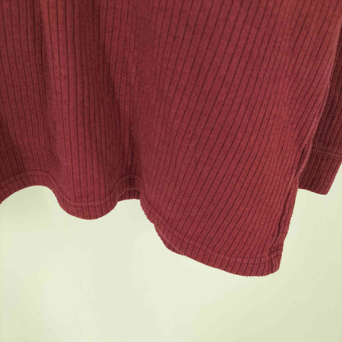 method ボーダー リブ カットソー メンズ import:XL