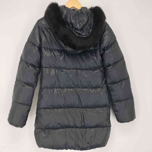 デュベティカ DUVETICA KAPPAカッパ フードファー付 ダウン コート レディース JPN:38