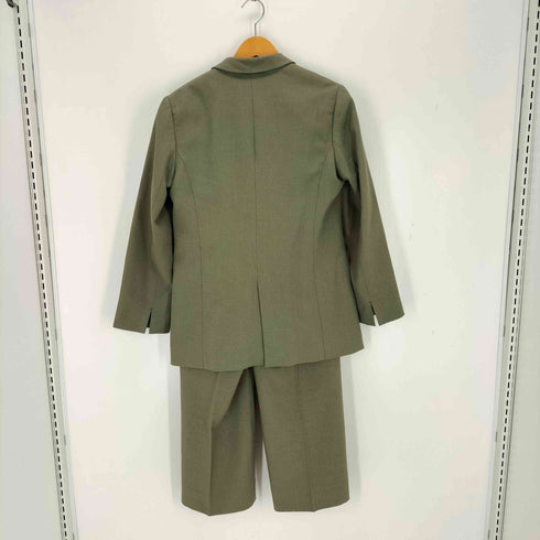 スーツセレクト SUIT SELECT ダブルブレストジャケット & タックワイドパンツ レディース 38