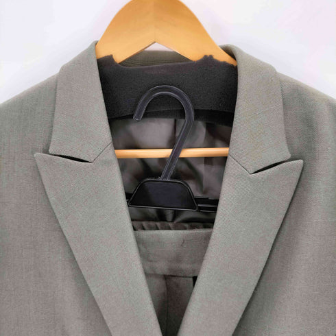 スーツセレクト SUIT SELECT ダブルブレストジャケット & タックワイドパンツ レディース 38