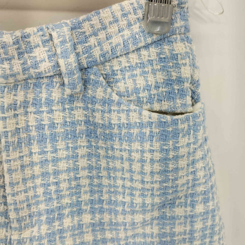 ザラ ZARA ツイードデザイン カットオフ ショートパンツ レディース