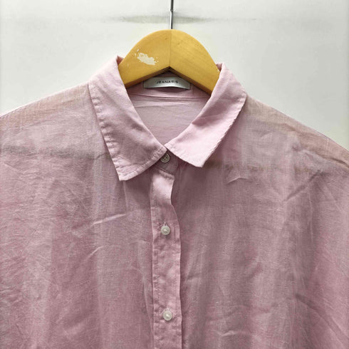 ジーナシス JEANASIS テンセルリネンシアーシャツLS レディース JPN:M
