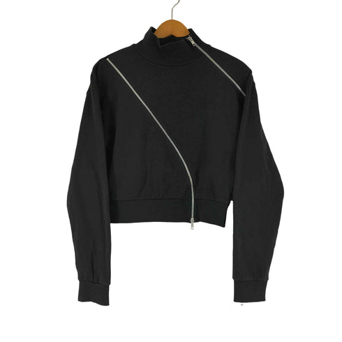 ラグアジェム LAGUA GEM CURVE ZIP スウェット レディース FREE