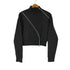 ラグアジェム LAGUA GEM CURVE ZIP スウェット レディース FREE