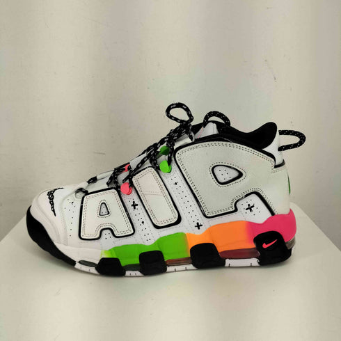 ナイキ NIKE Air More Uptempo 96 Ghost White/Blue/Orange Green メンズ JPN:28