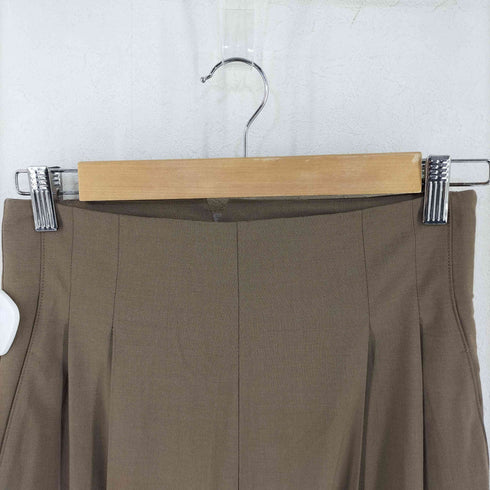 エストネーション ESTNATION ベルトレス ツータックワイド パンツ レディース 36