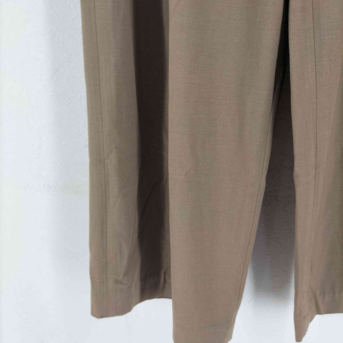 エストネーション ESTNATION ベルトレス ツータックワイド パンツ レディース 36