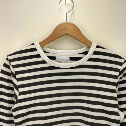 アニエスベー agnes b. ボーダー柄 カットソー レディース T1