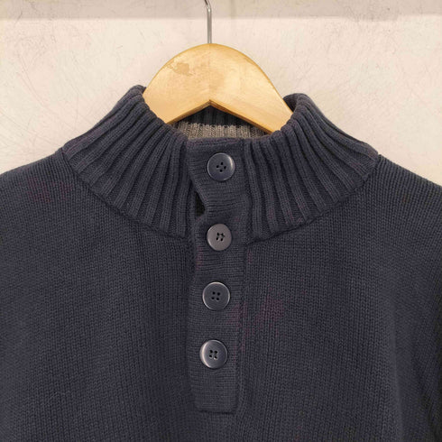 britches ハーフボタン ニット メンズ import:XL