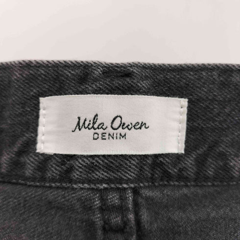 ミラオーウェン Mila Owen ハイウエストワイドテーパードデニムパンツ レディース 00