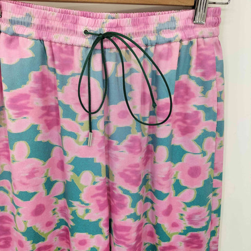 メゾンスペシャル MAISON SPECIAL Gradation Flower Pattern Easy Pants グラデーション フラワーパターン 総柄イージーパンツ レディース 36