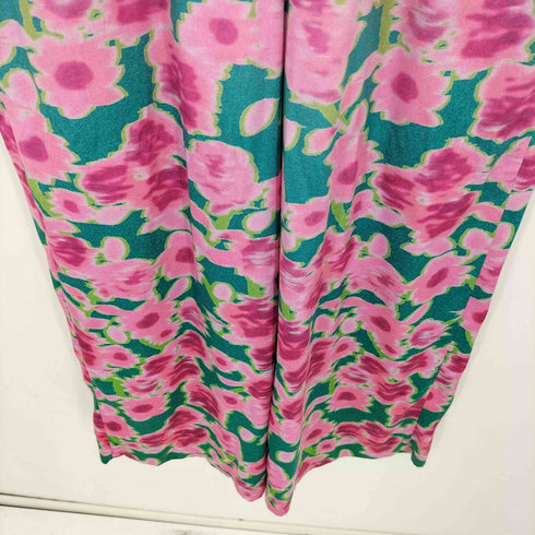 メゾンスペシャル MAISON SPECIAL Gradation Flower Pattern Easy Pants グラデーション フラワーパターン 総柄イージーパンツ レディース 36
