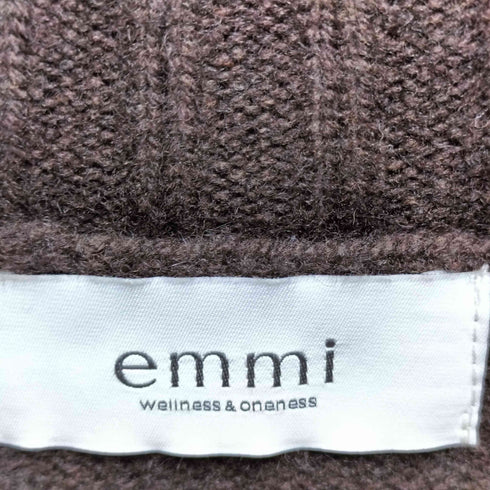 エミ emmi ワイドタートルニットプルオーバー レディース ONE SIZE