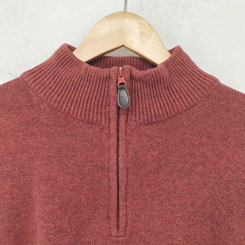 クラフトアンドバロー Croft&Barrow ハーフジップ ニット メンズ import:XL