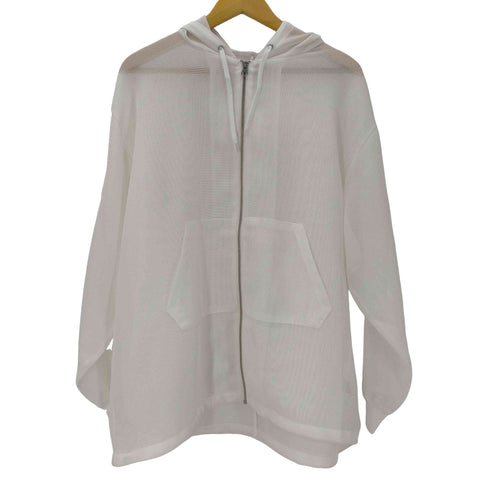 ジーナシス JEANASIS Les Fleurs メッシュZIPパーカー レディース FREE