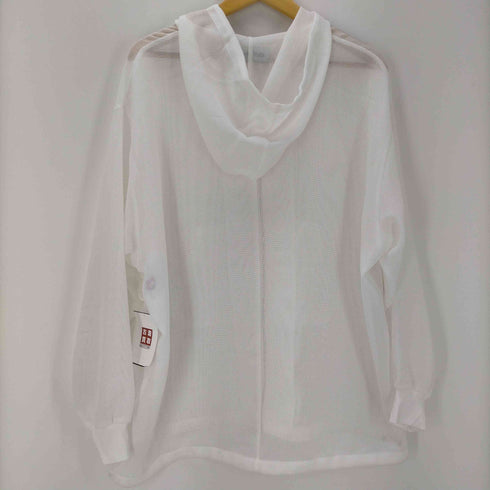 ジーナシス JEANASIS Les Fleurs メッシュZIPパーカー レディース FREE