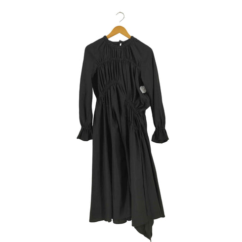 レイビームス Ray BEAMS アシメシャーリングワンピース レディース