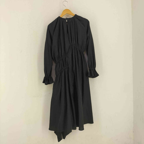 レイビームス Ray BEAMS アシメシャーリングワンピース レディース