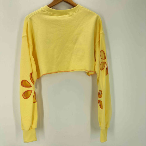 チャオパニックティピー CIAOPANIC TYPY HELLO.SANFRANCISCO フラワーカットアウトクロップドスウェット レディース ONE SIZE