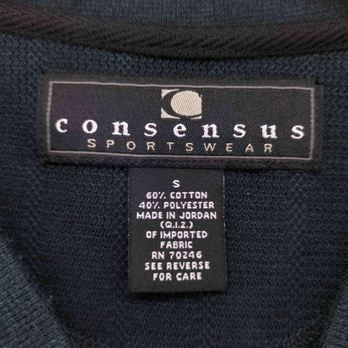 コンセンサス consensus ヘンリーネック カットソー メンズ import:S