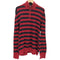 ノーティカ NAUTICA ボーダー ハーフジップニット メンズ import:XL
