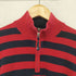 ノーティカ NAUTICA ボーダー ハーフジップニット メンズ import:XL