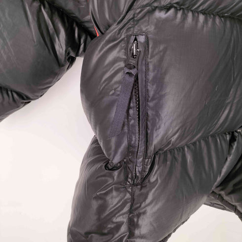 ウールリッチ WOOLRICH 90S アシックス製 フェザー ダウン ジャケット 裾ドローコード メンズ LL