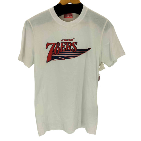 ディーゼル DIESEL T-DIEGOR-K75 プリントTシャツ メンズ M