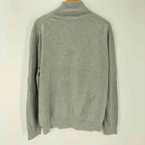 ノーティカ NAUTICA ロゴ刺繍 ハーフジップニット メンズ import:XXL