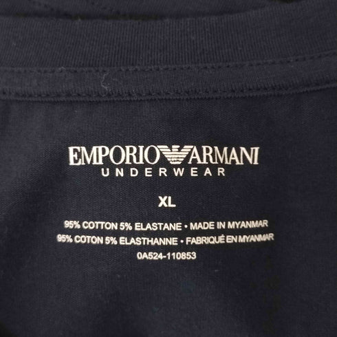 エンポリオアルマーニ EMPORIO ARMANI UNDERWEAR プリントクルーネックTシャツ メンズ JPN:XL