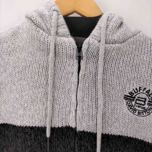 living the dream ニット ジップアップパーカー メンズ import:XL