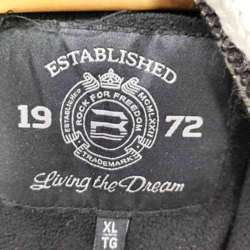 living the dream ニット ジップアップパーカー メンズ import:XL