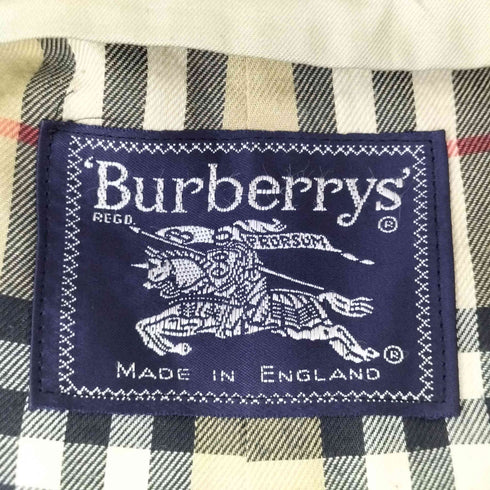 バーバリーズ BURBERRYS 90s 英国製 裏地ノバチェック トレンチコート メンズ