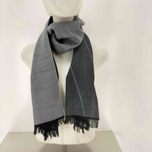 アルマーニコレツィオーニ ARMANI COLLEZIONI ウールデザインマフラー メンズ