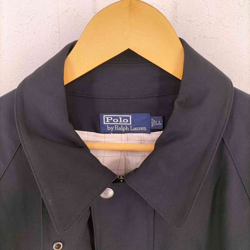 ポロラルフローレン POLO RALPH LAUREN ハーフコート レザー パイピング メンズ LL