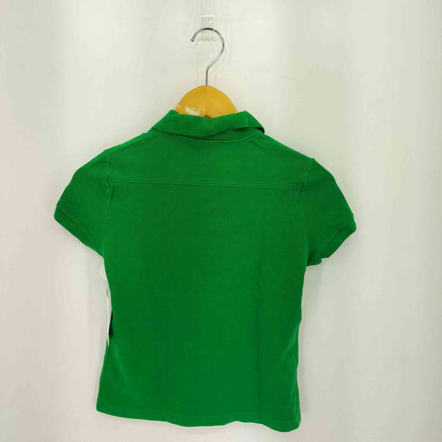 ラコステ LACOSTE ワンポイントロゴパッチ 半袖ポロシャツ レディース 38