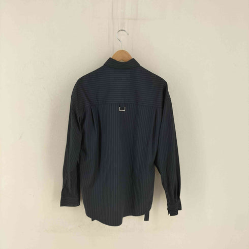 ヴェイパライズ VAPORIZE Big Belted Stripe Shirt メンズ