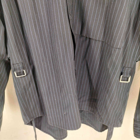 ヴェイパライズ VAPORIZE Big Belted Stripe Shirt メンズ