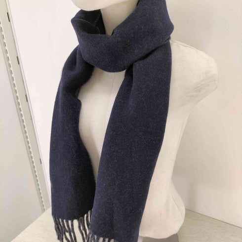 ポロラルフローレン POLO RALPH LAUREN ウールナイロン混紡 ポニー刺繍マフラー メンズ ONE SIZE