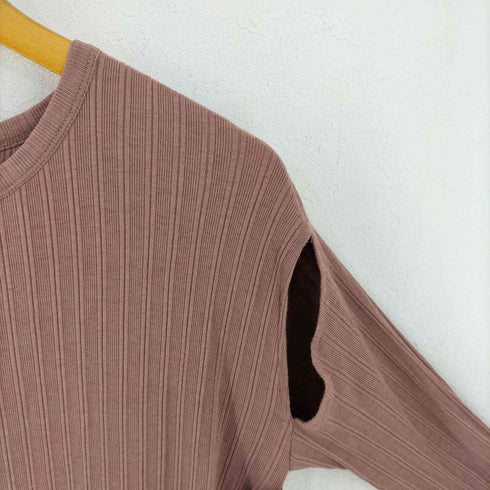 ジェラートピケ gelato pique ランダムリブドレス レディース ONE SIZE