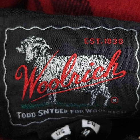 ウールリッチ WOOLRICH Black Label PLAID CRUISER HOODED JACKET メンズ JPN:M