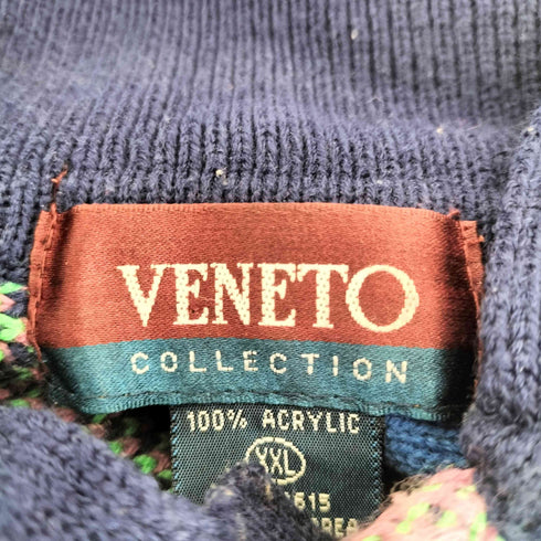 VENETO アクリル 3Dシャツニット メンズ XXL