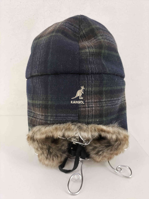 カンゴール KANGOL ファー付き飛行帽 WOOL USHANKA ウールウシャンカ レディース M