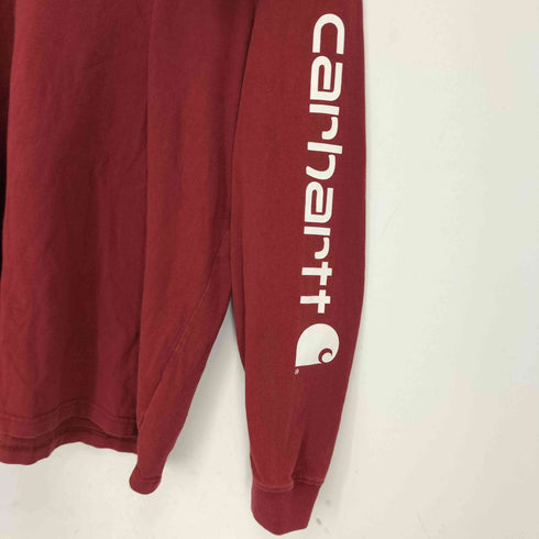 カーハート Carhartt ORIGINAL FIT クルーネック 袖プリント L/S ロンT メンズ import:M