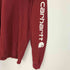 カーハート Carhartt ORIGINAL FIT クルーネック 袖プリント L/S ロンT メンズ import:M