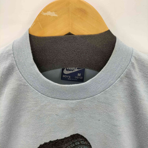 ナイキ NIKE 80s 紺タグ USA製 プリントS/Sカットソー ちびT レディース JPN:M