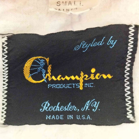 チャンピオン Champion 60s USA製 ランタグ ナイロンコーチジャケット メンズ JPN:S