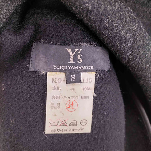 ワイズ Ys 90s- ウールフーディーダッフルコート メンズ S